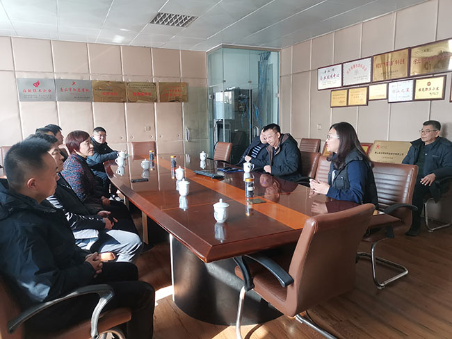 Федерація промисловості та торгівлі Шаньдуна відвідала компанію Tangshan Jinsha